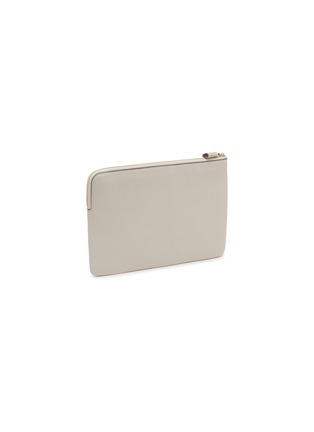 Figure View - Click To Enlarge - ANYA HINDMARCH - All Over Stickers Leather Laptop Case