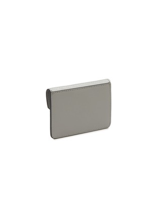 Figure View - Click To Enlarge - ANYA HINDMARCH - Eyes MagSafe Metallic Leather Envelope Card Case