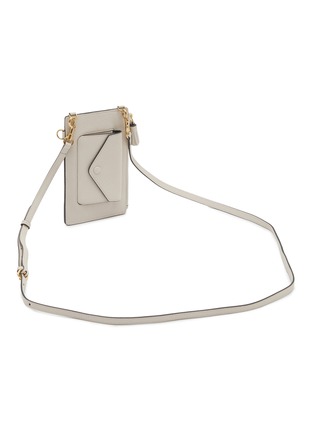 Detail View - Click To Enlarge - ANYA HINDMARCH - Anya Brands Cornflakes Leather Phone Pouch