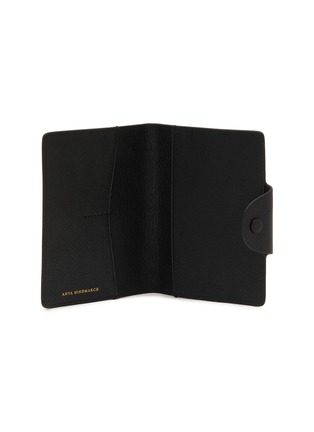 Figure View - Click To Enlarge - ANYA HINDMARCH - Eyes Leather Passport Case
