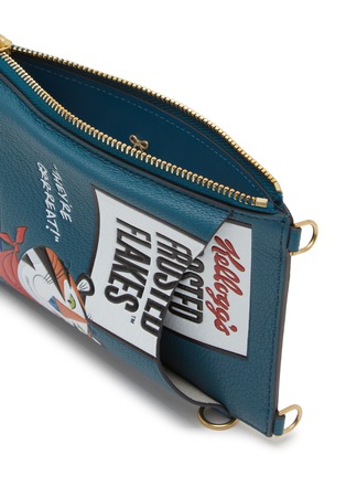 Detail View - Click To Enlarge - ANYA HINDMARCH - Anya Brands Frosted Flakes Leather Phone Pouch