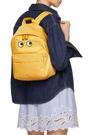 Figure View - Click To Enlarge - ANYA HINDMARCH - Small Eyes Nylon Backpack