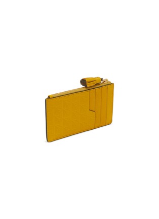 Figure View - Click To Enlarge - ANYA HINDMARCH - Coco Pops Leather Zip Card Case