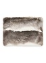 LAGOM Rabbit Fur Cushion — Natural Grey