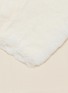 Detail View - Click To Enlarge - LAGOM - Rabbit Fur Throw Blanket — White