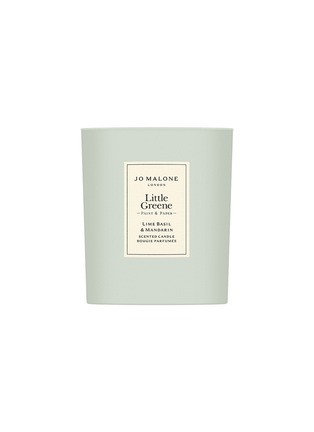 Main View - Click To Enlarge - JO MALONE LONDON - X Little Greene Limited Edition Lime Basil & Mandarin Scented Candle 200g