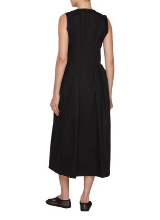 Back View - Click To Enlarge - KIKA VARGAS - Mette Sleeveless Midi Dress