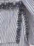  - KIKA VARGAS - Momoyo Striped Lace Cotton Blend Shirt