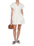 Figure View - Click To Enlarge - KIKA VARGAS - Billie Buttoned Dress
