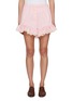 Main View - Click To Enlarge - KIKA VARGAS - Frida Elasticated Ruffle Shorts