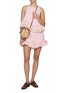 Figure View - Click To Enlarge - KIKA VARGAS - Frida Elasticated Ruffle Shorts