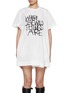 Main View - Click To Enlarge - SACAI - Where The Wild Things Are Panelled T-shirt Dress