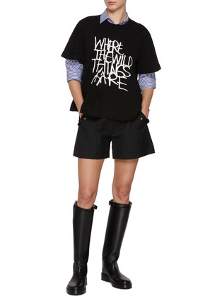 Figure View - Click To Enlarge - SACAI - Where The Wild Things Are Cotton T-Shirt
