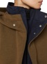  - SACAI - Hybrid Layered Sponge Sweat Hoodie