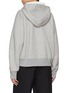 Back View - Click To Enlarge - SACAI - Hybrid Layered Sponge Sweat Hoodie