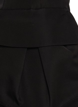  - SACAI - Double Faced Silk Cotton Shorts