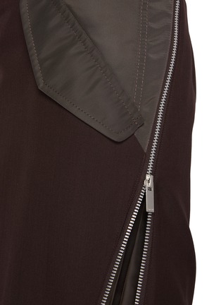  - SACAI - Hybrid Suiting Midi Skirt