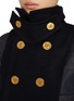  - SACAI - Hybrid Oversized Button Dark Wash Denim Jacket