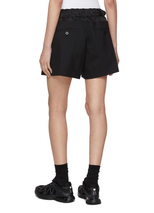 Back View - Click To Enlarge - SACAI - Elasticated Suiting Shorts