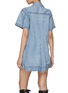 Back View - Click To Enlarge - SACAI - Medium Wash Denim Dress