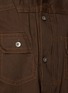  - SACAI - Button Up Dark Wash Denim Mini Dress