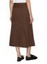 Back View - Click To Enlarge - SACAI - Pleated Dark Wash Midi Skirt