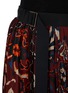  - SACAI - Floral Print Pleated Skirt