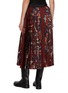 Back View - Click To Enlarge - SACAI - Floral Print Pleated Skirt