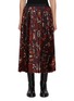 Main View - Click To Enlarge - SACAI - Floral Print Pleated Skirt