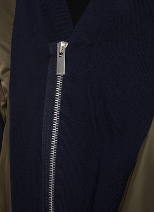  - SACAI - Hybrid Zip Up Jacket