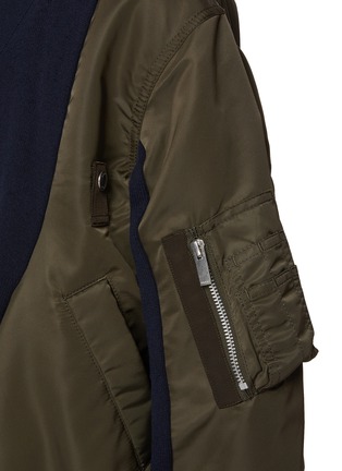  - SACAI - Hybrid Zip Up Jacket
