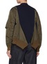 Back View - Click To Enlarge - SACAI - Hybrid Zip Up Jacket