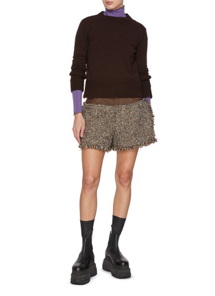 Figure View - Click To Enlarge - SACAI - Wool Knit Sweater