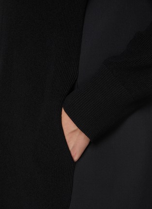  - SACAI - Hybrid Suiting Mix Knit Dress