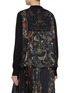 Back View - Click To Enlarge - SACAI - Floral Print Cotton Cardigan