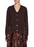 Main View - Click To Enlarge - SACAI - Floral Print Cotton Cardigan