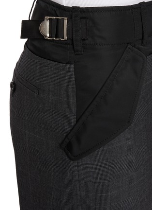  - SACAI - Glen Check Wool Pants