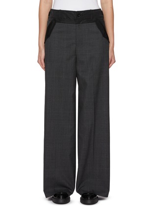Main View - Click To Enlarge - SACAI - Glen Check Wool Pants