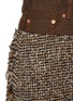  - SACAI - Hybrid Tweed Wash Wash Denim Shorts