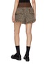 Back View - Click To Enlarge - SACAI - Hybrid Tweed Wash Wash Denim Shorts
