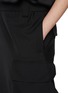  - SACAI - Flap Pocket Sheer Panel Suiting Dress