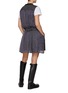 Figure View - Click To Enlarge - SACAI - Hybrid Denim Pleated Back Cotton Dress