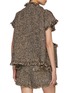 Back View - Click To Enlarge - SACAI - Frayed Tweed Jacket