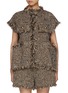 Main View - Click To Enlarge - SACAI - Frayed Tweed Jacket