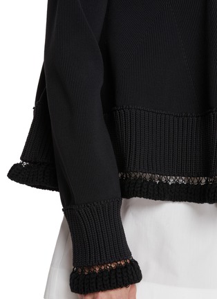  - SACAI - Knit Blouson Jacket