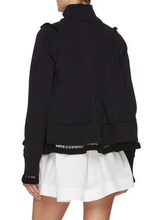 Back View - Click To Enlarge - SACAI - Knit Blouson Jacket