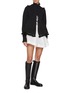 Figure View - Click To Enlarge - SACAI - Knit Blouson Jacket
