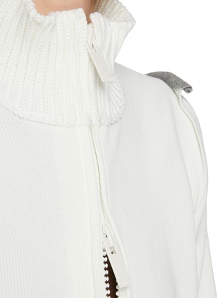  - SACAI - Knit Blouson Jacket