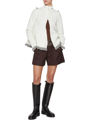 Figure View - Click To Enlarge - SACAI - Knit Blouson Jacket