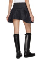 【sacai】Bubble Hem Dark Wash Denim Shorts SACAI | Bubble Hem Dark Wash Denim Shorts | Women | Lane
